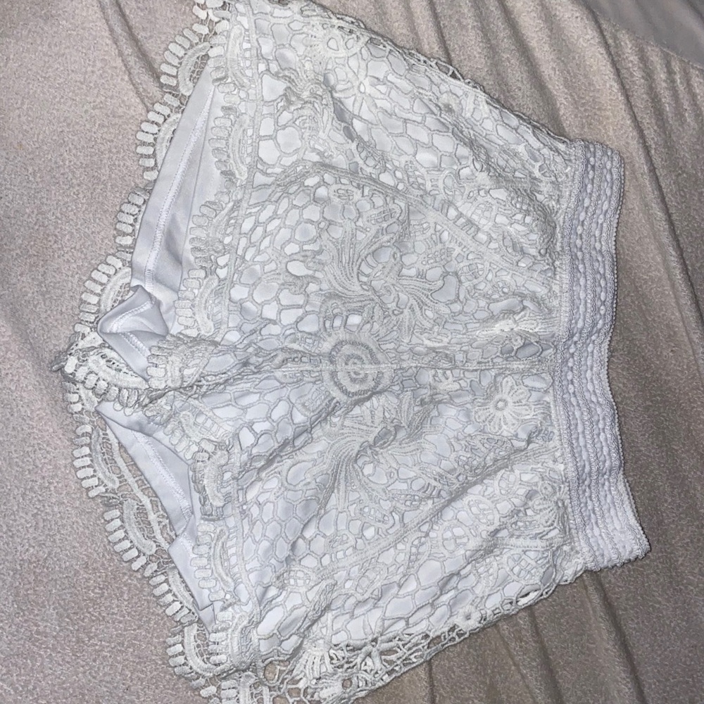 White shorts